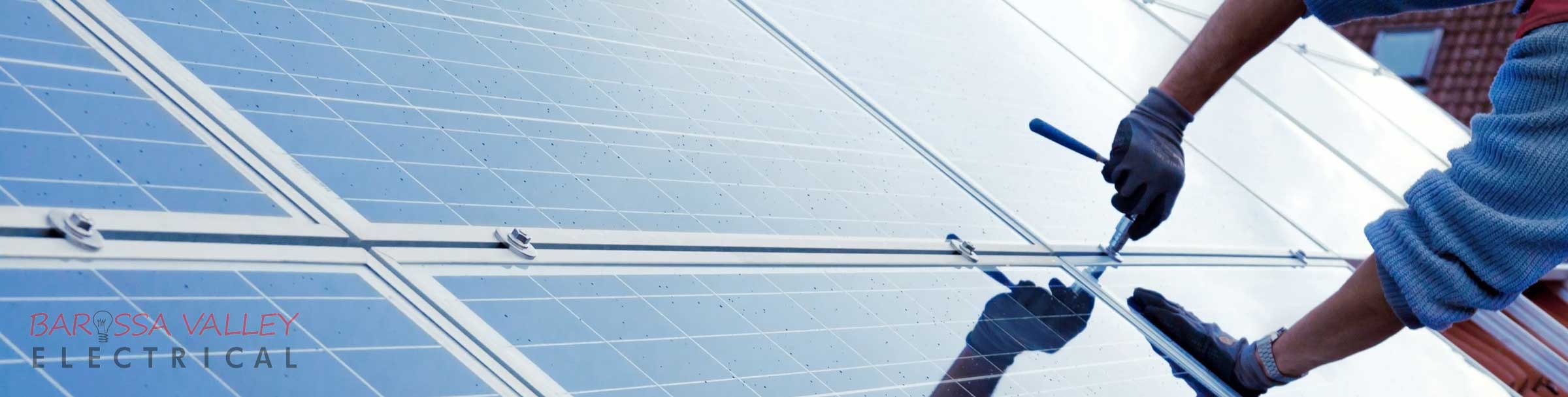 Barossa Valley Electrical - installing solar panels